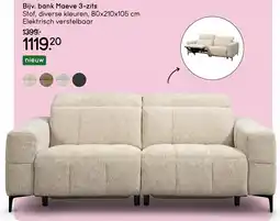 Leen Bakker Bank Maeve 3-zits aanbieding