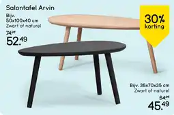 Leen Bakker Salontafel Arvin aanbieding