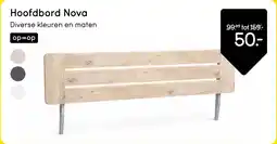 Leen Bakker Hoofdbord Nova aanbieding