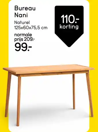 Leen Bakker Bureau Nani aanbieding
