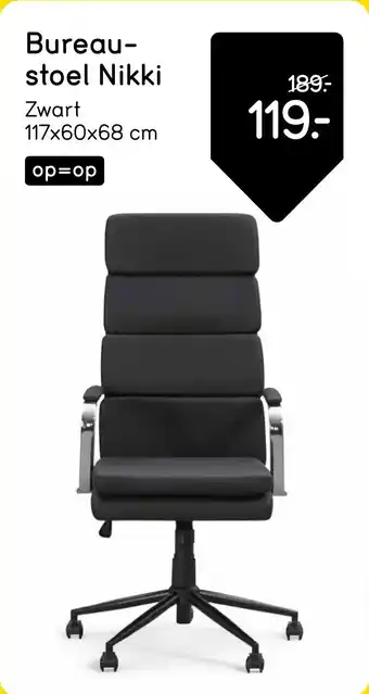 Leen Bakker Bureaustoel Nikki aanbieding