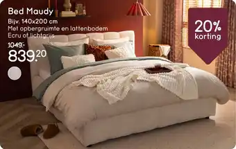 Leen Bakker Bed Maudy aanbieding
