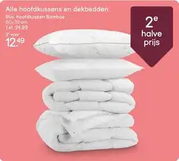 Leen Bakker Alle hoofdkussens en dekbedden aanbieding