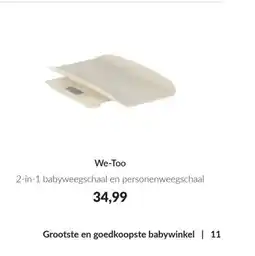 Babypark We-Too aanbieding