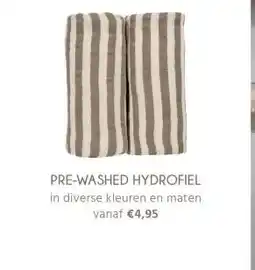 Babypark PRE-WASHED HYDROFIEL aanbieding