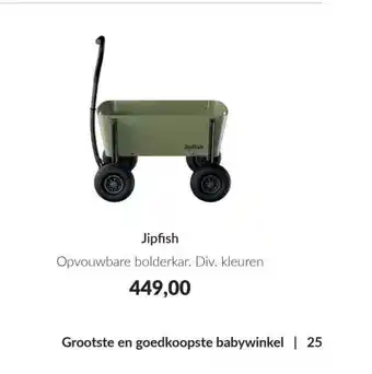 Babypark Jipfish aanbieding