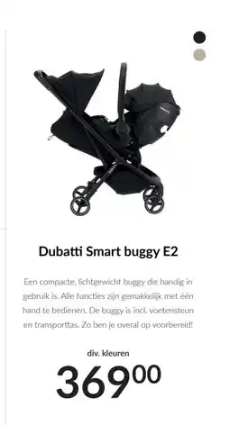Babypark Dubatti Smart buggy E2 aanbieding