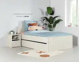 Babypark Europe Baby Track bed oatmeal aanbieding