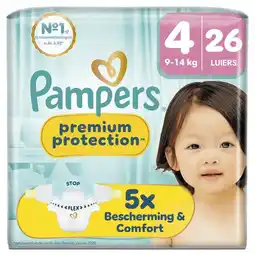 Etos Pampers Premium Protection Luiers Maat 4 9-14 KG 26 stuks aanbieding