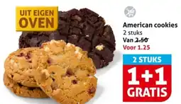 Hoogvliet American cookies aanbieding
