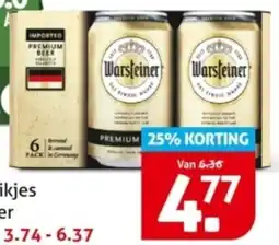 Hoogvliet Warsteiner aanbieding
