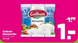 PLUS Galbani Mozzarella aanbieding
