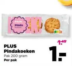PLUS Pindakoeken aanbieding