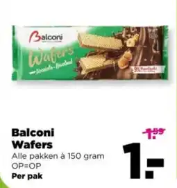 PLUS Balconi Wafers aanbieding