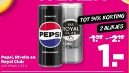 PLUS Pepsi, Rivella en Royal Club aanbieding