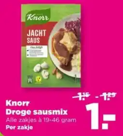 PLUS Knorr Droge sausmix aanbieding