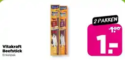 PLUS Vitakraft Beefstick aanbieding