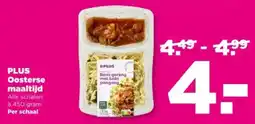 PLUS Plus oosterse maaltijd aanbieding