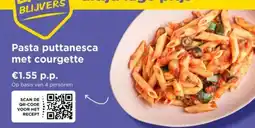 PLUS Pasta puttanesca met courgette aanbieding