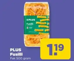 PLUS Plus Fusilli aanbieding