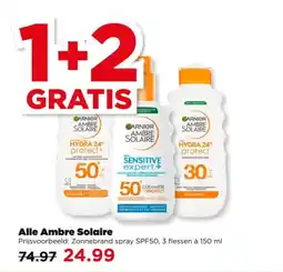 PLUS Alle Ambre Solaire aanbieding