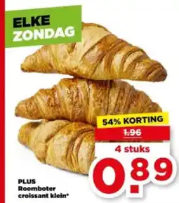 PLUS Plus Roomboter croissant klein aanbieding