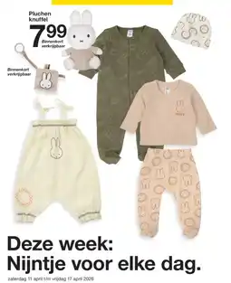 Zeeman Pluchen knuffel aanbieding