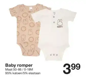 Zeeman Baby romper aanbieding