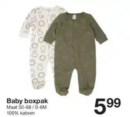 Zeeman Baby boxpak aanbieding