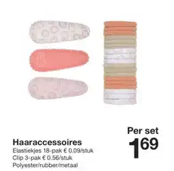 Zeeman Haaraccessoires aanbieding