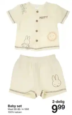 Zeeman Baby set aanbieding