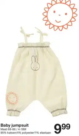 Zeeman Baby jumpsuit aanbieding