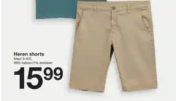 Zeeman Heren shorts aanbieding