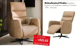 Woonsquare Relaxfauteuil Pedro aanbieding