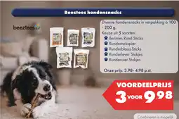 Huisdier Voordeelshop Beeztees hondensnacks aanbieding
