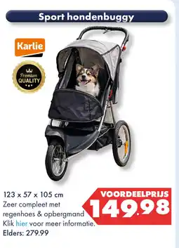 Huisdier Voordeelshop Sport hondenbuggy aanbieding