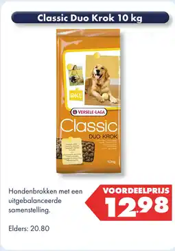 Huisdier Voordeelshop Classic Duo Krok 10 kg aanbieding