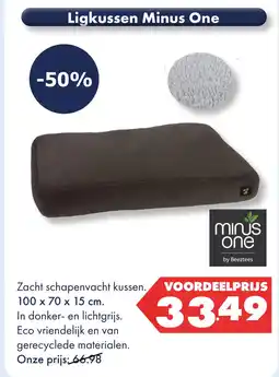 Huisdier Voordeelshop Ligkussen Minus One aanbieding