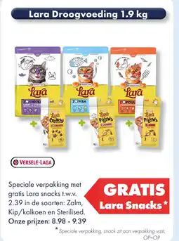 Huisdier Voordeelshop Lara Droogvoeding 1.9 kg aanbieding
