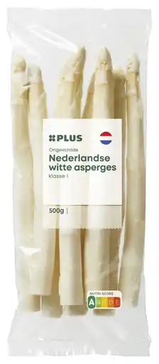 PLUS PLUS Asperges wit ongeschild aanbieding