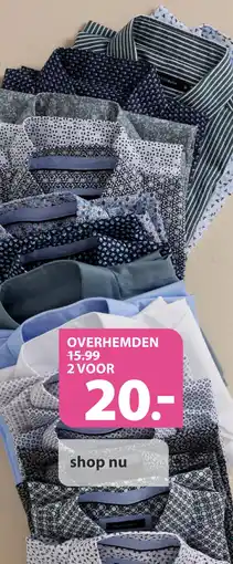 terStal OVERHEMDEN aanbieding