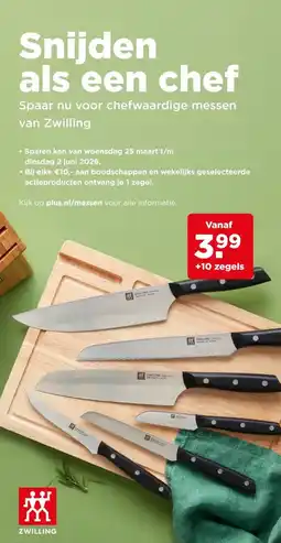 PLUS Snijden als een chef aanbieding