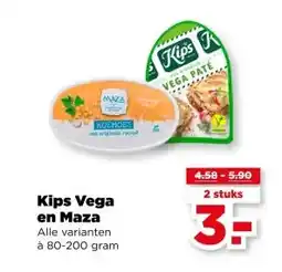 PLUS Kips Vega en Maza aanbieding