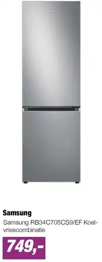 EP Samsung RB34C705CS9/EF Koel-vriescombinatie aanbieding