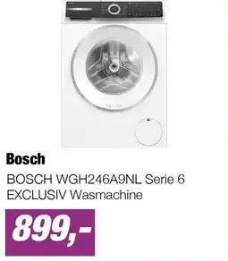 EP BOSCH WGH246A9NL Serie 6 EXCLUSIV Wasmachine aanbieding