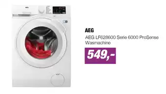 EP AEG LF628600 Serie 6000 ProSense Wasmachine aanbieding