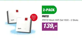 EP FRITZ! Mesh WiFi Set 1600 - 2 Stuks aanbieding