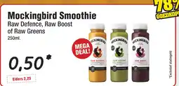 Budget Food Mockingbird Smoothie Raw Defence, Raw Boost of Raw Greens Ta aanbieding