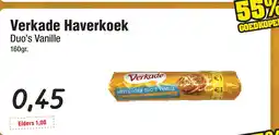 Budget Food Verkade Haverkoek Duo's Vanille aanbieding