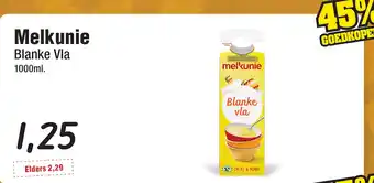 Budget Food Melkunie Blanke Vla aanbieding